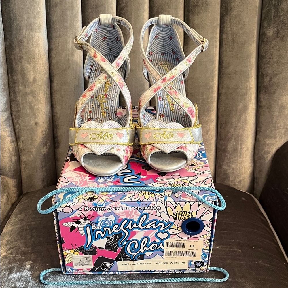 Irregular Choice Love and Marriage Heels - Picture 2 of 10